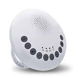 Machine à bruit blanc portable pour bébé – 6 sons naturels et support pliable