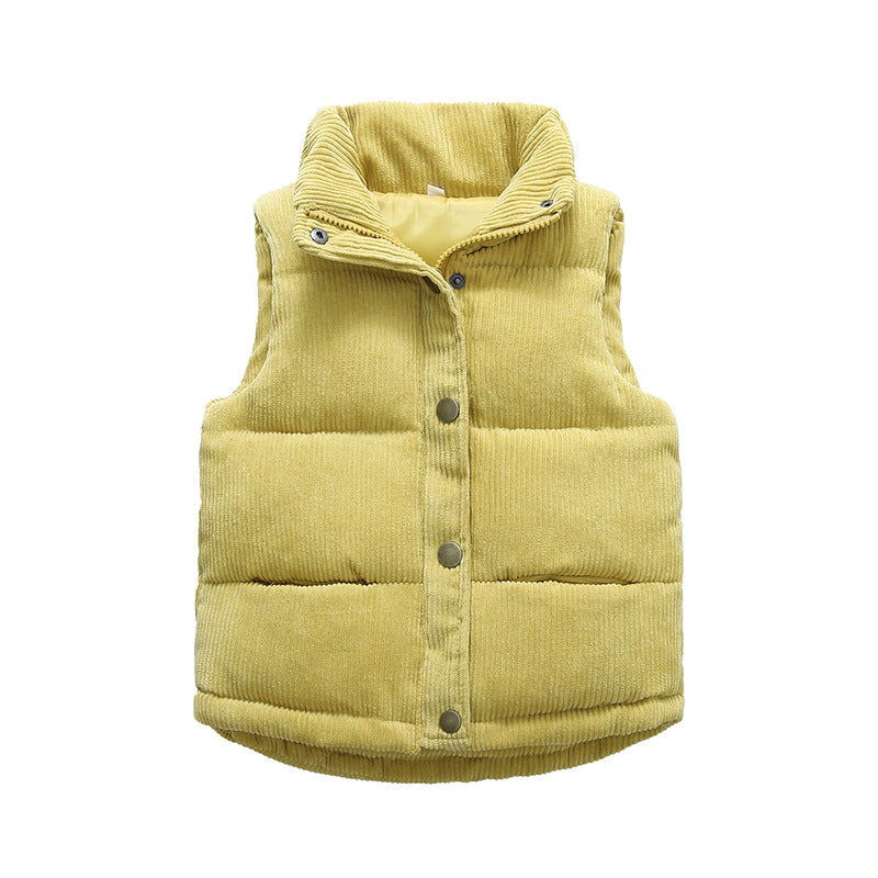 Children's Sleeveless Padded Vest