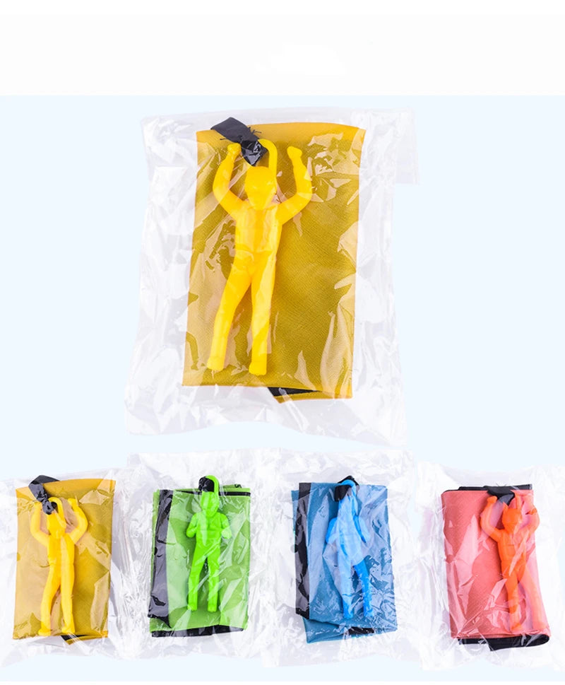 Flying Hand Toss Parachute for Kids – Fun Outdoor Toy with Soldier Figure