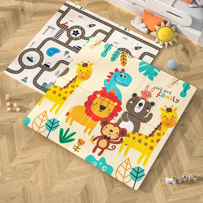 Tappeto da Gioco Pieghevole per Neonati e Bambini