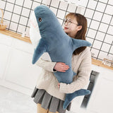 Grande peluche di squalo per bambini