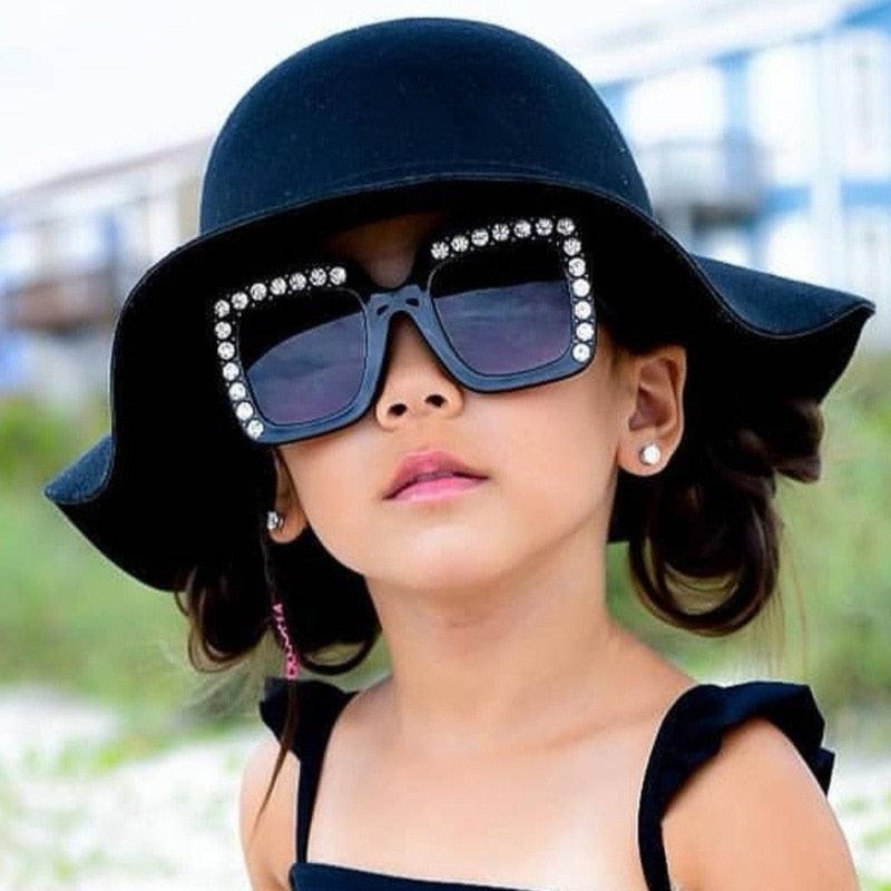 Oversized Diamond Sunglasses for Kids