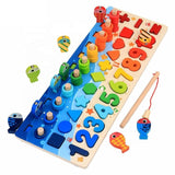 Puzzle in Legno Numeri e Lettere