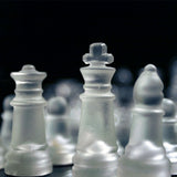 Jeu d'Échecs en Verre