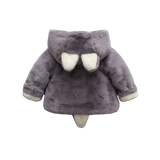 Manteau Bébé Lapin Polaire en Fausse Fourrure