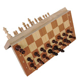 Jeu d'Échecs Magnétique en Bois