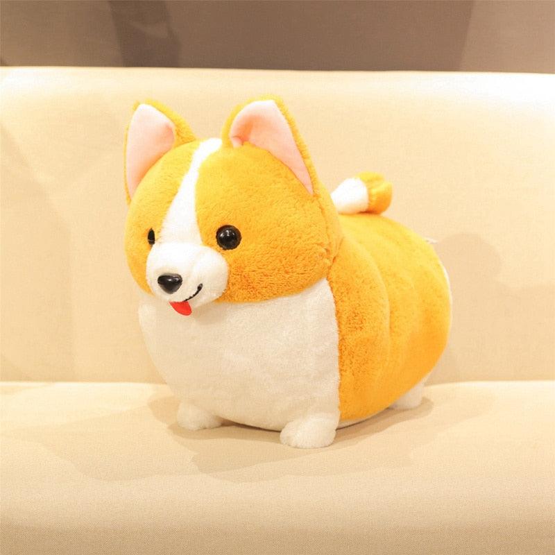 Adorabile peluche cane Corgi per bambini