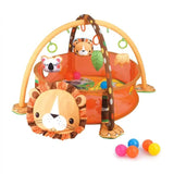 Tappeto gioco 3 in 1 con piscina di palline