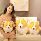 Adorabile peluche cane Corgi per bambini