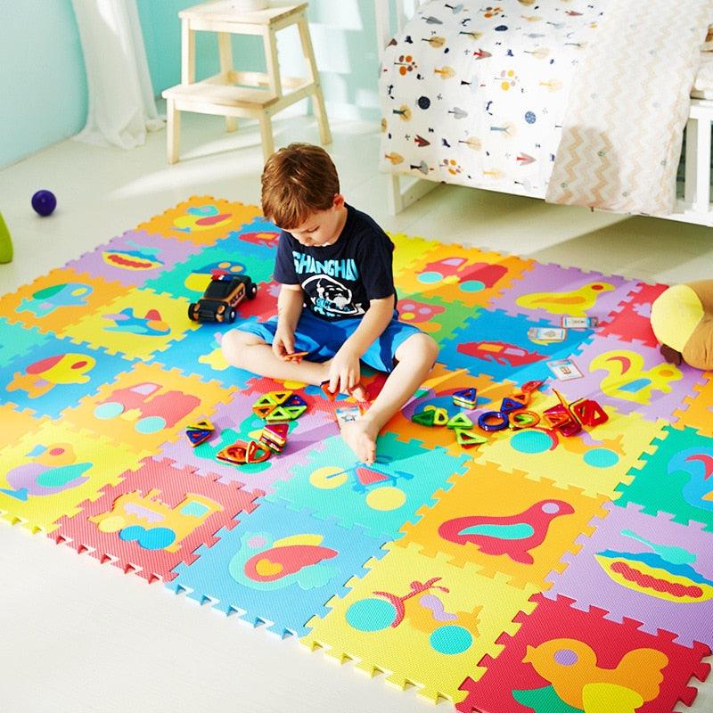 Tappeto da gioco per bambini con motivo