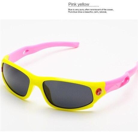 Lunettes de soleil bicolores polarisées pour enfants