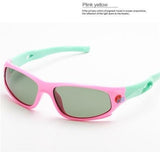 Lunettes de soleil bicolores polarisées pour enfants