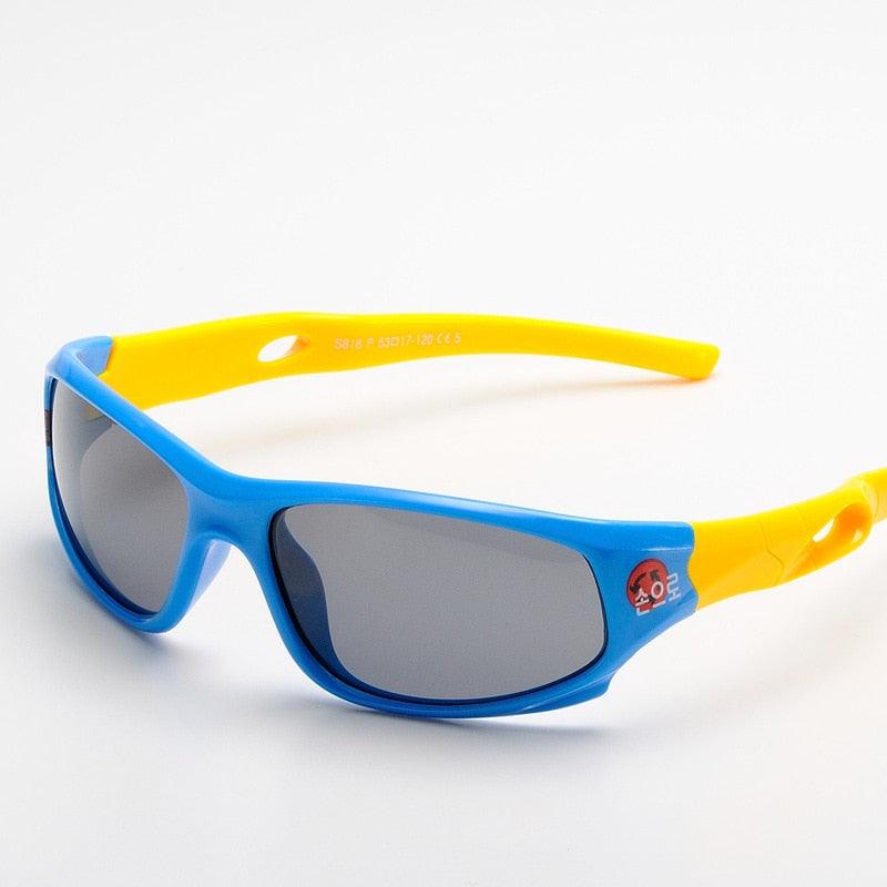 Lunettes de soleil bicolores polarisées pour enfants