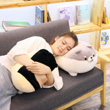 Cuscino animale di peluche per bambini