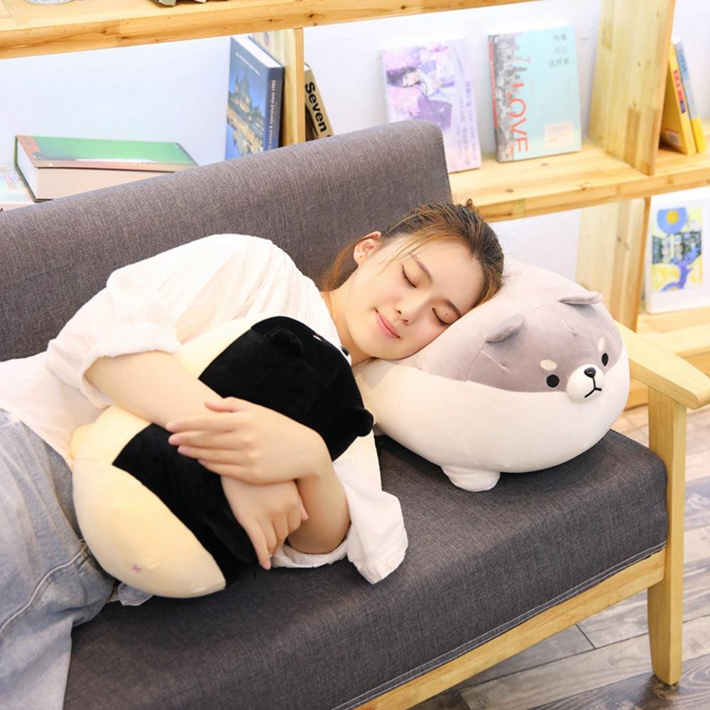 Cuscino animale di peluche per bambini