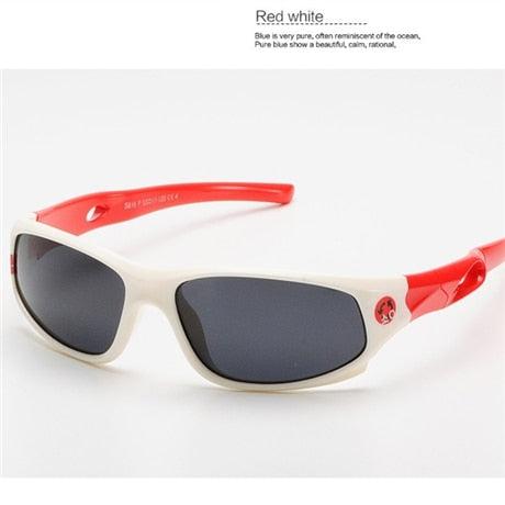 Lunettes de soleil bicolores polarisées pour enfants