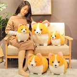 Adorabile peluche cane Corgi per bambini