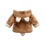 Manteau Bébé Lapin Polaire en Fausse Fourrure