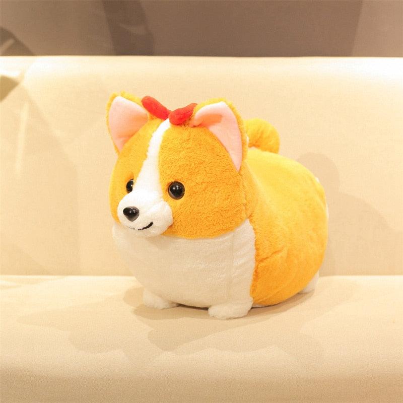 Adorabile peluche cane Corgi per bambini