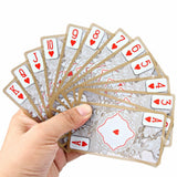 Jeu de Cartes Étanche et Semi-Transparente