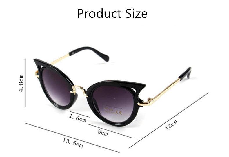 kids cat-eye sunglasses