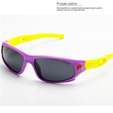 Lunettes de soleil bicolores polarisées pour enfants