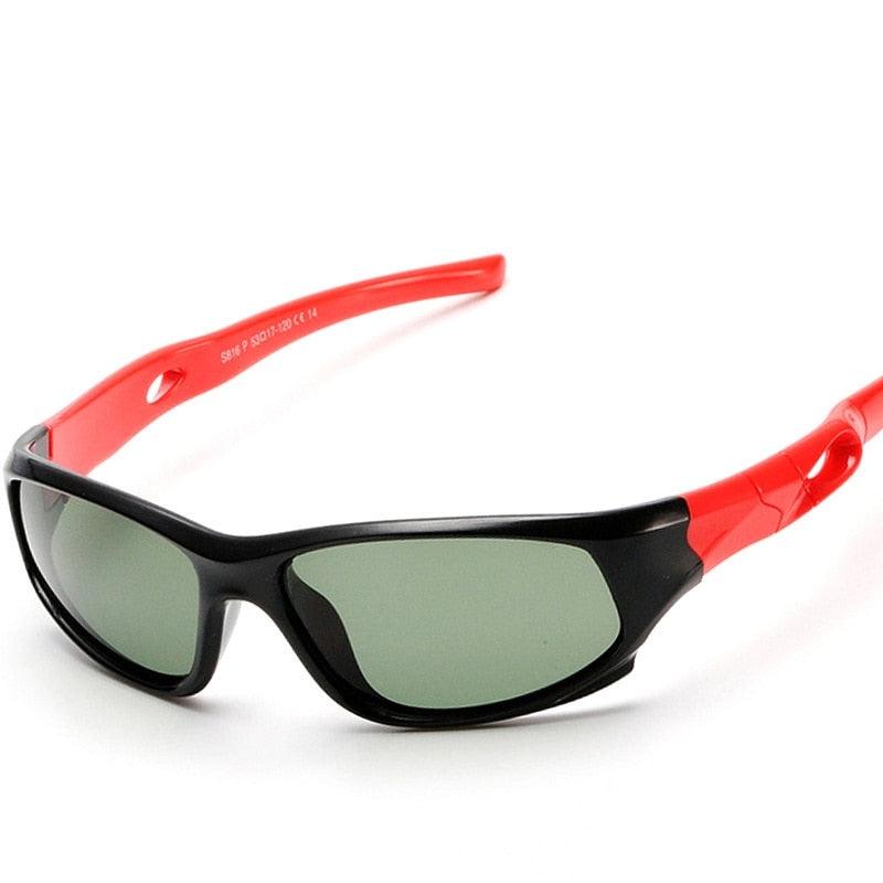 Lunettes de soleil bicolores polarisées pour enfants