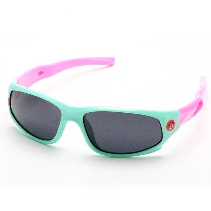 Lunettes de soleil bicolores polarisées pour enfants