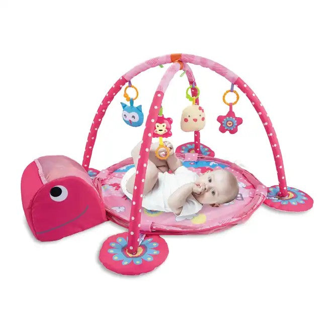 Tappeto gioco 3 in 1 con piscina di palline