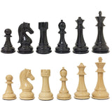 Pièces d'échecs Staunton Lestées