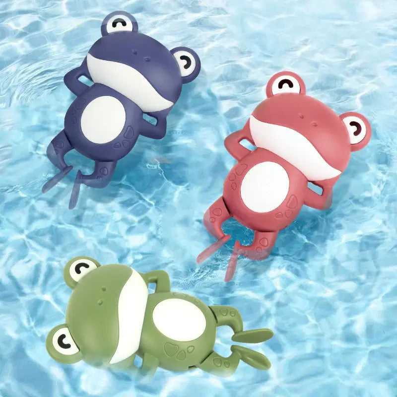Jouet de Bain Grenouille Nageuse 3 Pièces