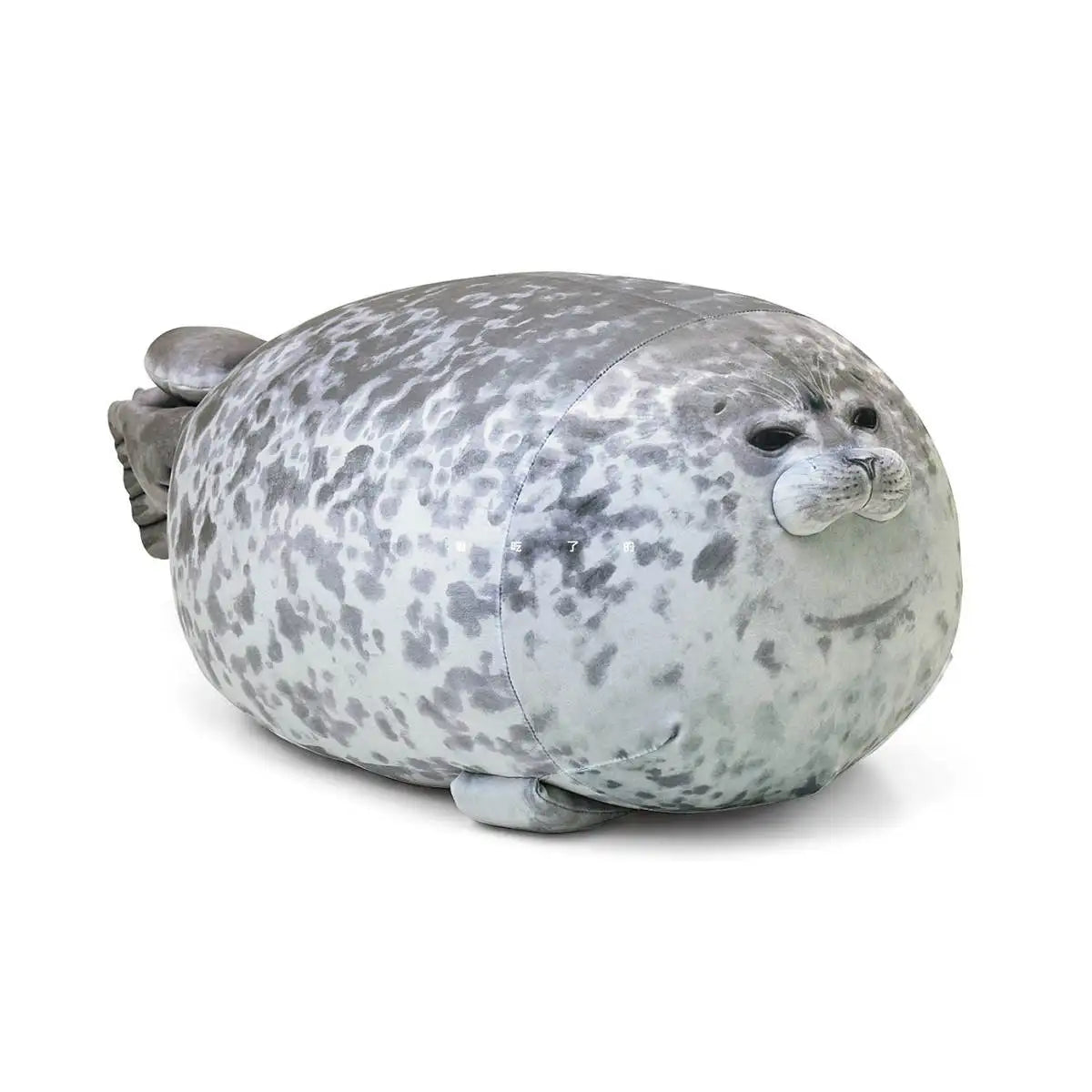 Coussin peluche phoque potelé – Happy ou Angry, plusieurs tailles