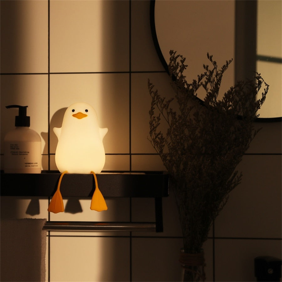 Veilleuse Mouette Rechargeable USB pour Bébé/Enfant