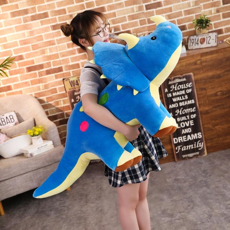 Dinosauri triceratopi di peluche per bambini