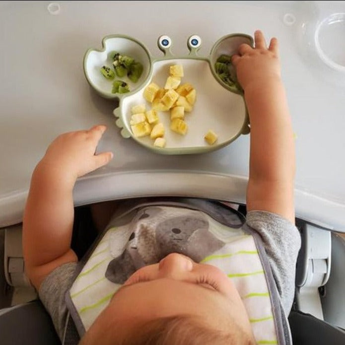 Kit Repas Bébé en Forme de Crabe