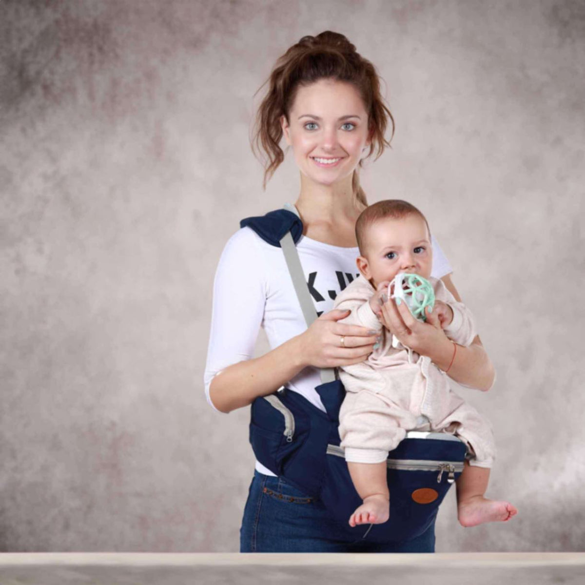 Porte-bébé ergonomique HarmonyGlide Pro™ avec siège de hanche (Support 3-en-1 toutes positions)