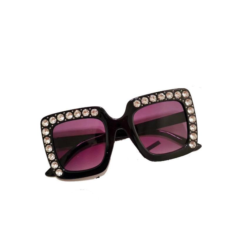 Oversized Diamond Sunglasses for Kids
