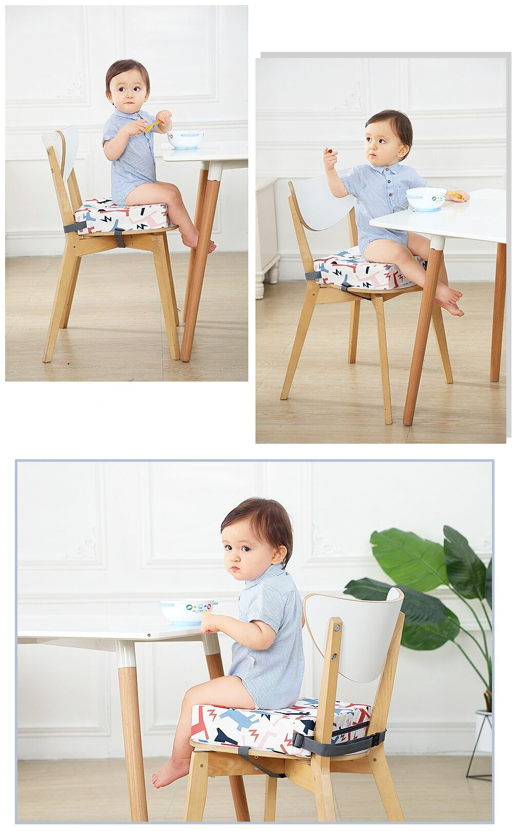 Booster Seat for Baby with Adorable Patterns