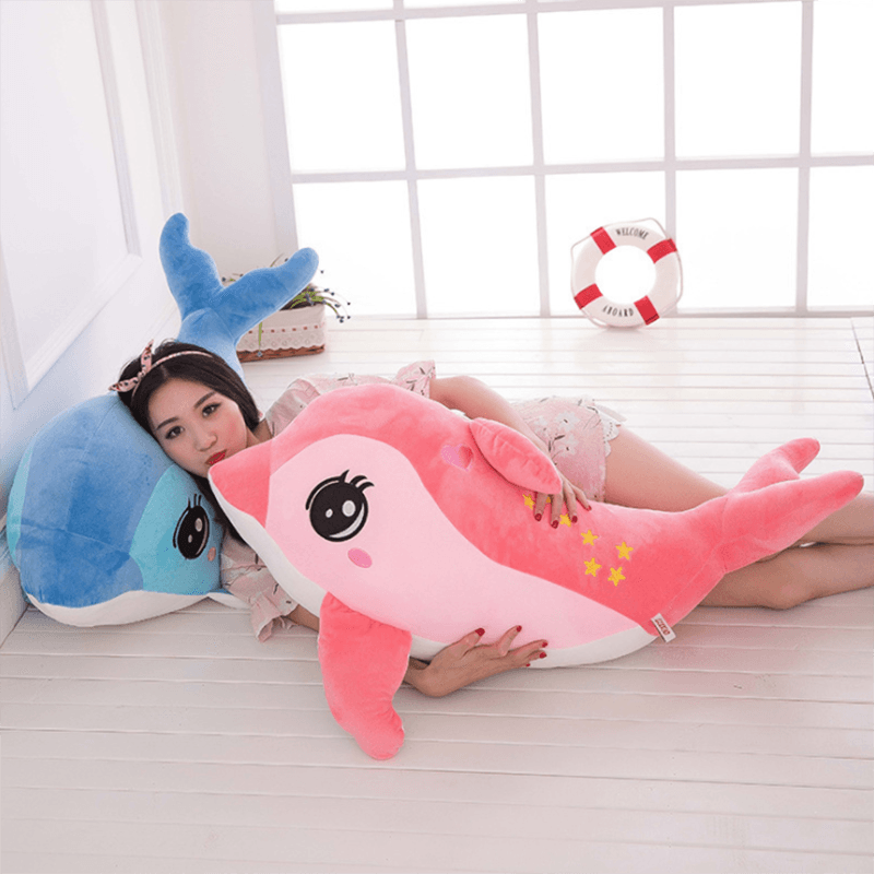 Delfino di peluche per bambino