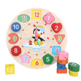 Horloge Montessori de Tri de Formes