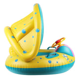 Inflatable Baby Float with Sunshade