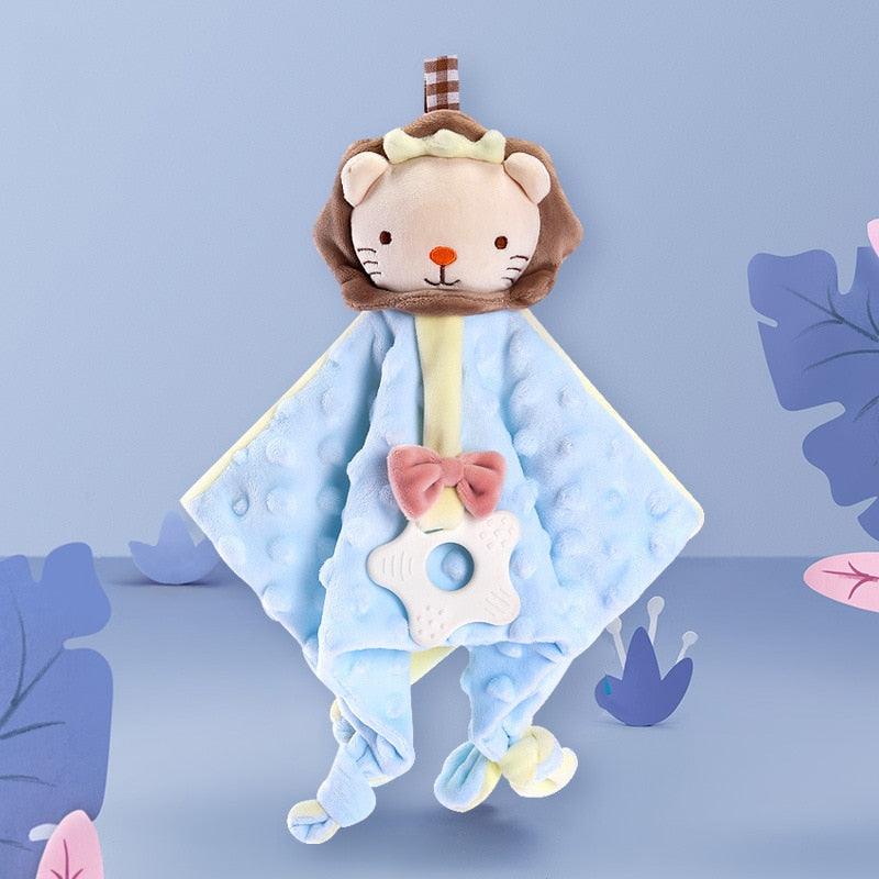 Doudou per neonato con animaletti di peluche