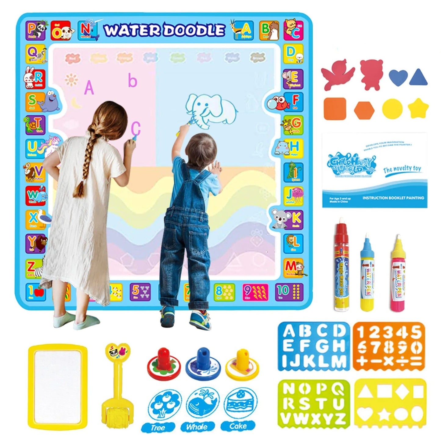 Tapis de Dessin à L'eau pour Enfant