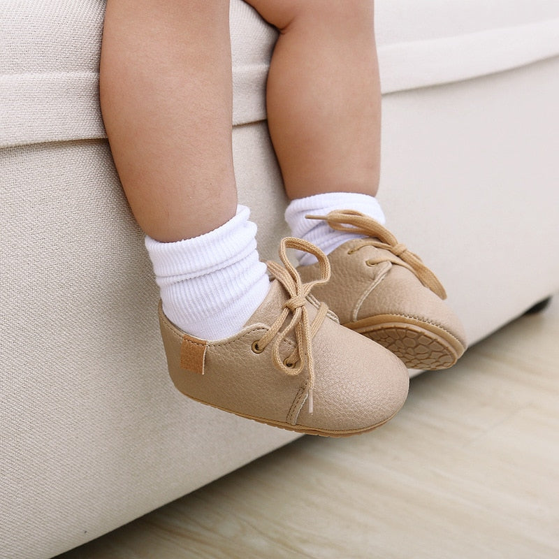 Chaussures Bébé en Cuir Souple