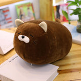 Cuscino animale di peluche per bambini