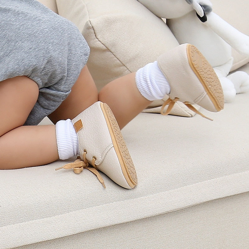 Chaussures Bébé en Cuir Souple