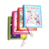 Set di 5 libri da colorare magici ad acqua