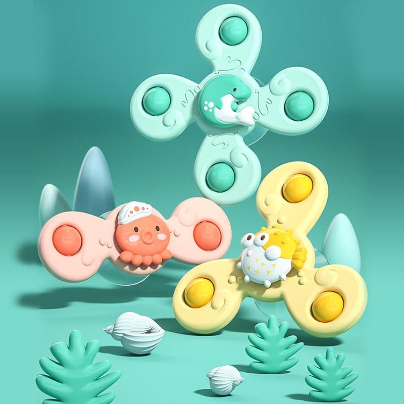 Jouets de bain Montessori spinner
