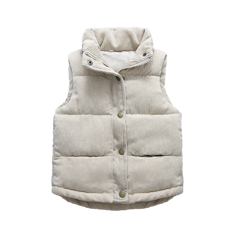 Children's Sleeveless Padded Vest