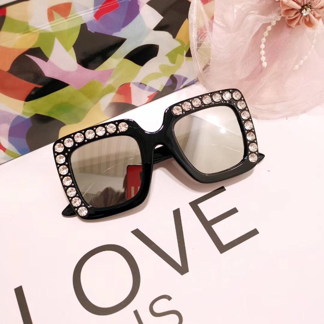 Oversized Diamond Sunglasses for Kids